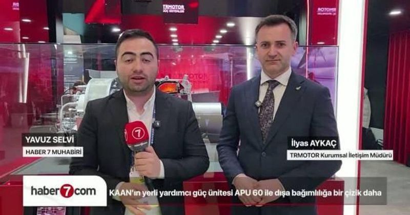Milli Muharip Uçak KAAN için APU 60 Sistemi SAHA Expo 2026'da Sergilendi