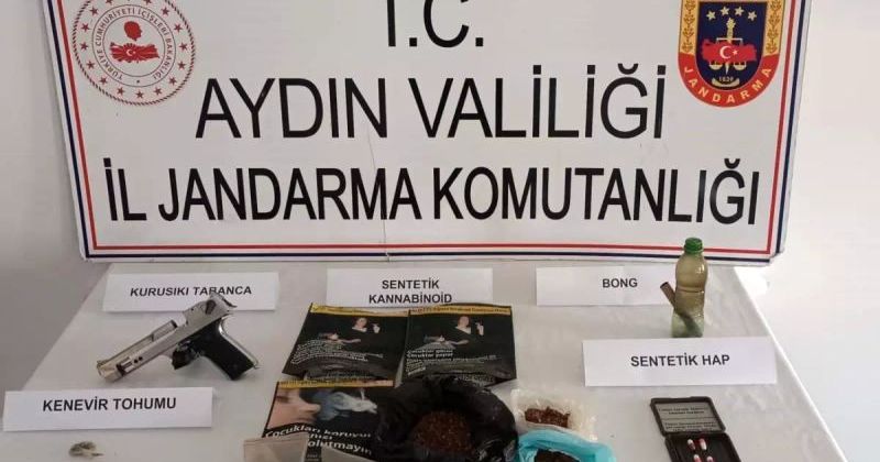 İncirliova'da Uyuşturucu Operasyonunda Çok Sayıda Madde Ele Geçirildi
