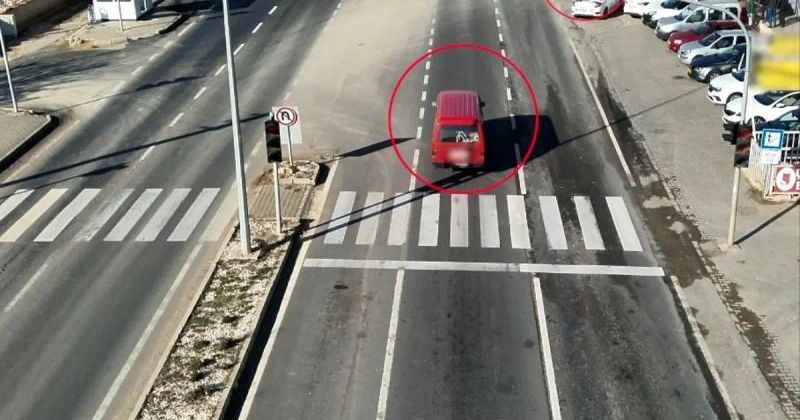 Kırşehir'de Dronla Kırmızı Işık İhlalleri Hızla Tespit Edildi
