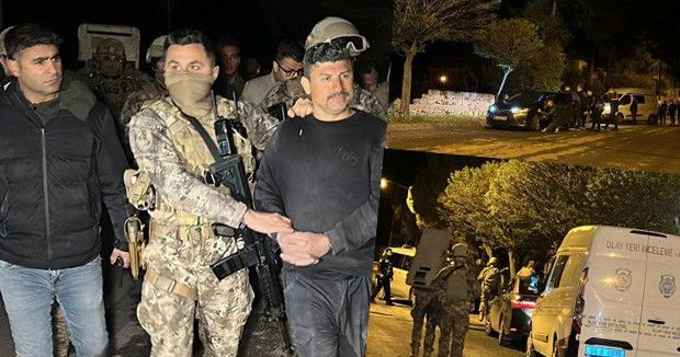Uşak'ta Polis Ekibine Silahlı Saldırı: 2 Polis Yaralandı, Zanlı Teslim Oldu