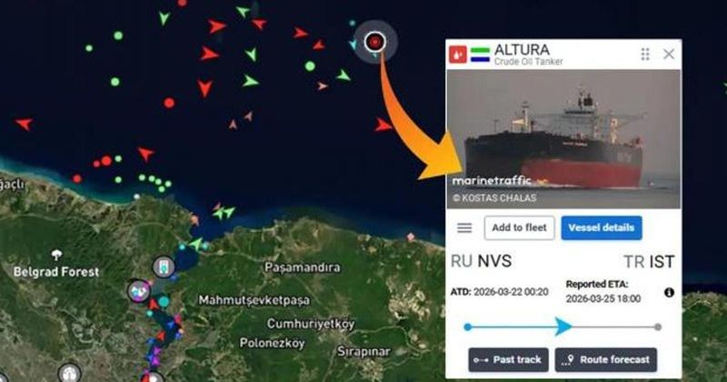 Rusya'dan Kalkan Türk Petrol Tankerine İHA'dan Vurma Gerçekleşti