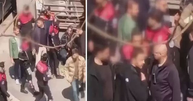İsrail Konsolosluğu Önündeki Çatışmada Bir Şüphelinin Yakalanma Anları Kamerada