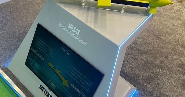 Meteksan Savunma, Milli Sentetik Açıklıklı Sonar MİLSAS'ı SAHA 2026'da Tanıttı