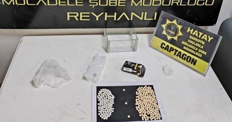 Reyhanlı’da Narkotik Operasyonunda 315 Captagon Hap Ele Geçirildi