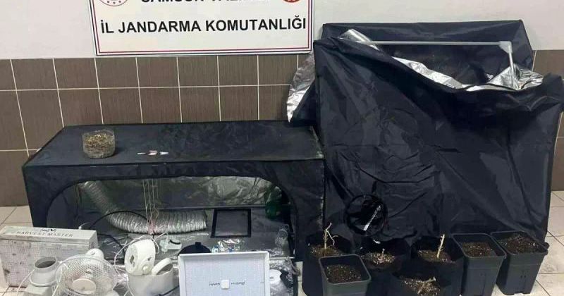 Çarşamba'da Jandarmadan Uyuşturucuya Yönelik Operasyon