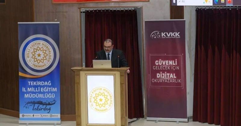 Tekirdağ’da Dijital Okuryazarlık ve Kişisel Veri Semineri Düzenlendi