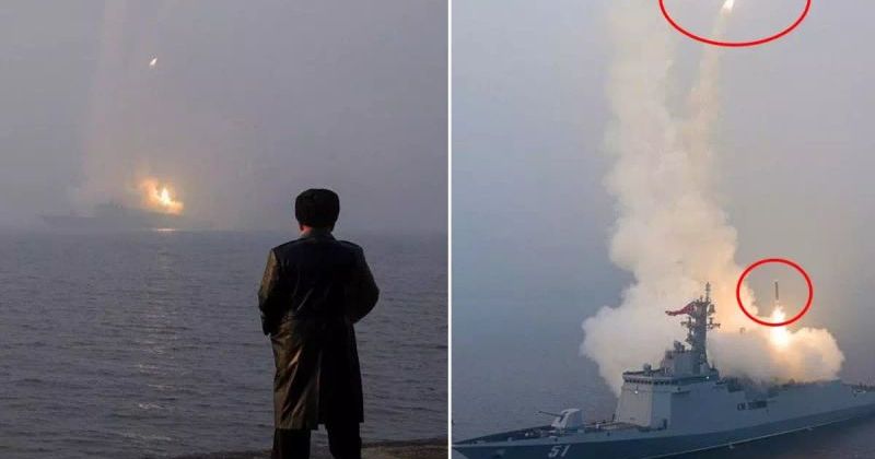 Kuzey Kore, Yeni Destroyerden Başarıyla Stratejik Seyir Füzesi Testi Yaptı