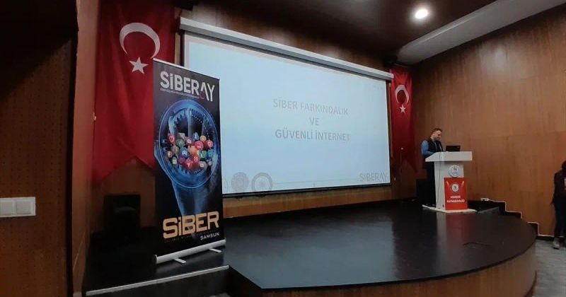 Samsun Asarcık'ta Siber Güvenlik Farkındalık Eğitimi Düzenlendi
