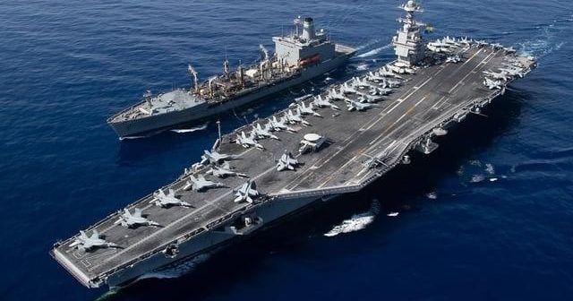 ABD'nin USS Gerald R. Ford Uçak Gemisi İsrail Açıklarına Ulaştı, İran'a Karşı Hazırlıklar Tamamlandı